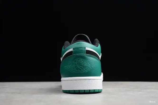 Bmlin Air 1 Low Green 553558-113 Black Mystic White Jordan 0502